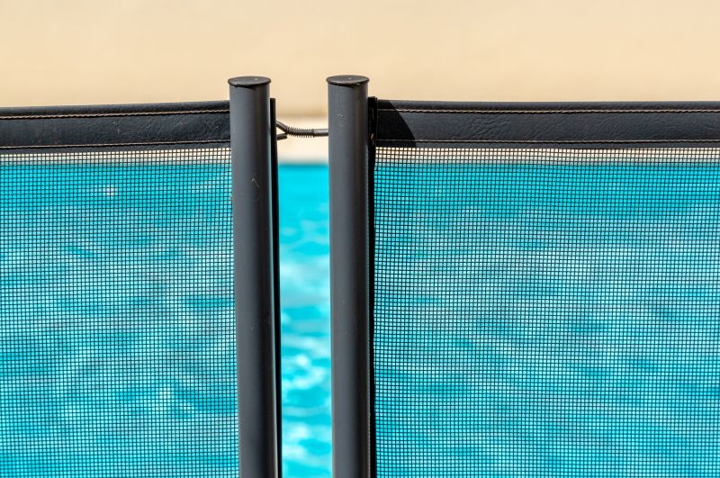Mesh Fence in Pool Area